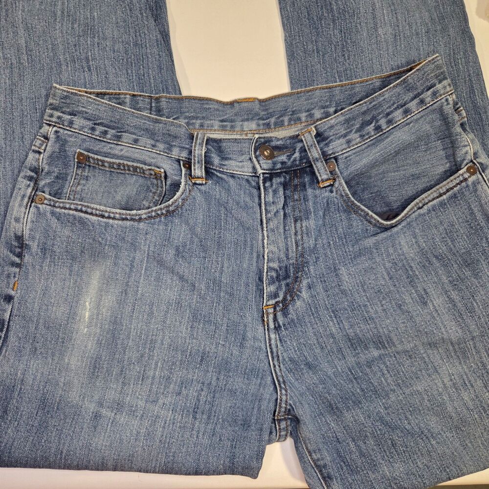 Brooks Brothers 901 Slim Straight Men's Classic Straight Leg Blue Denim Jeans 32